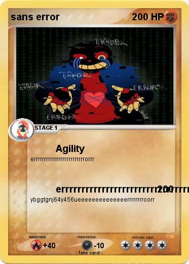 Pokemon sans error