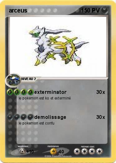 Pokemon arceus