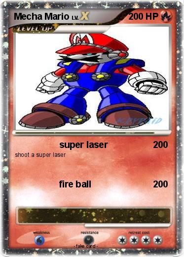 Pokemon Mecha Mario