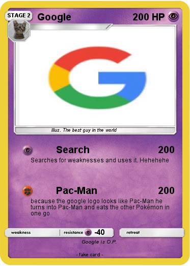 Pokemon Google