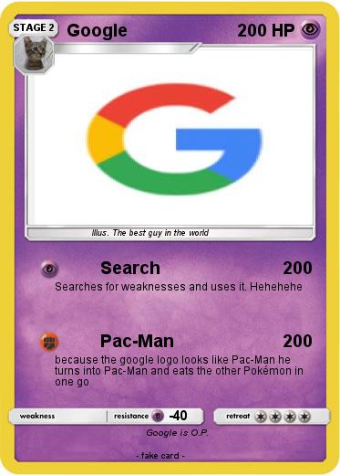 Pokemon Google