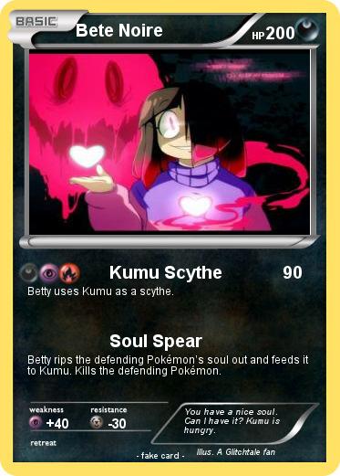Pokemon Bete Noire