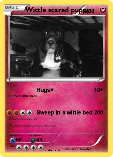 Pokemon Wittle scared puppy