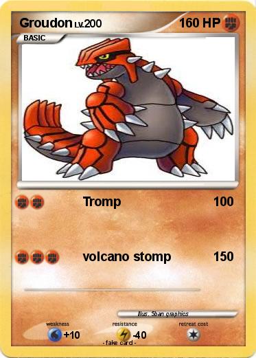 Pokemon Groudon