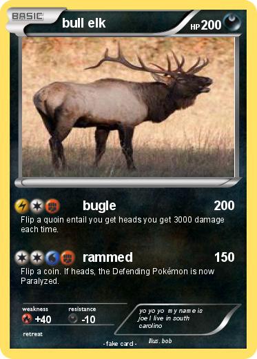 Pokemon bull elk