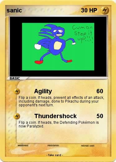 Pokemon sanic