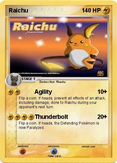 Pokemon Raichu