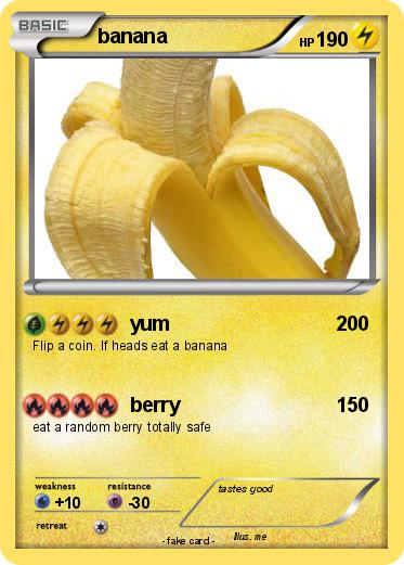 Pokemon banana