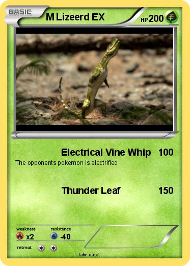 Pokemon M Lizeerd EX