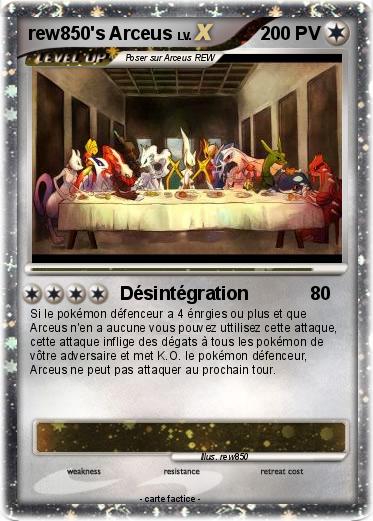 Pokemon rew850's Arceus