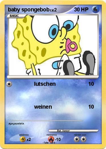 Pokemon baby spongebob