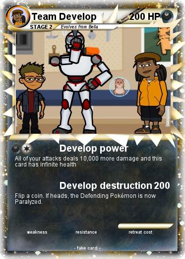 Pokemon Team Develop