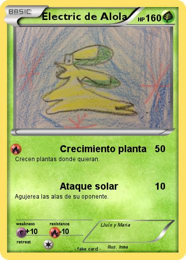 Pokemon Electric de Alola