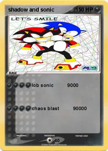 Pokemon shadow and sonic 