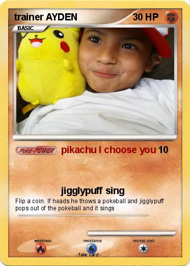 Pokemon trainer AYDEN
