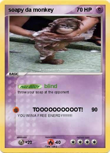 Pokemon soapy da monkey