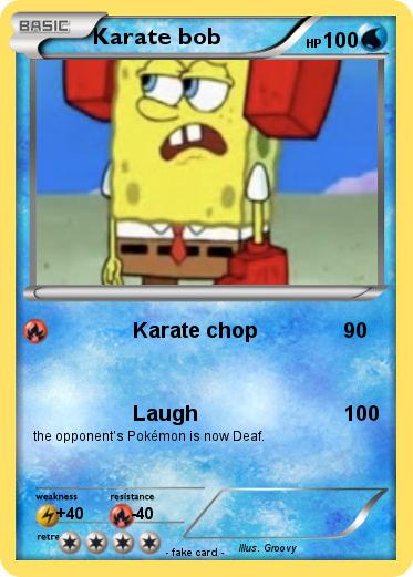 Pokemon Karate bob
