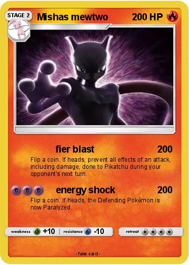 Pokemon Mishas mewtwo