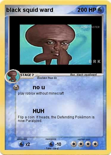 Pokemon black squid ward