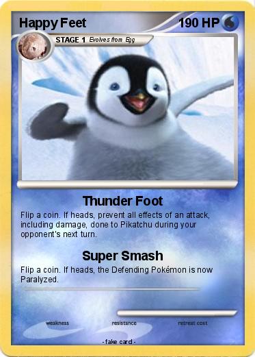 Pokemon Happy Feet
