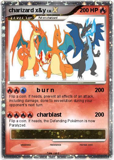 Pokemon charizard x&y