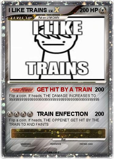 Pokemon I LIKE TRAINS