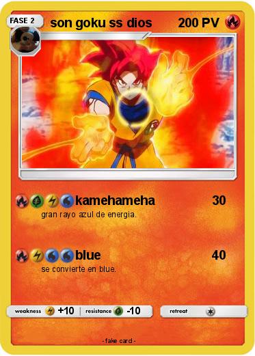Pokemon son goku ss dios