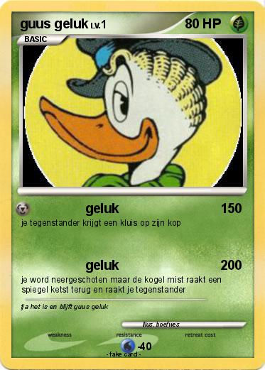 Pokemon guus geluk