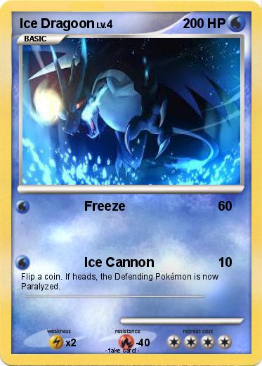 Pokemon Ice Dragoon