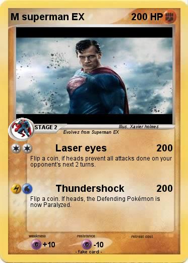 Pokemon M superman EX