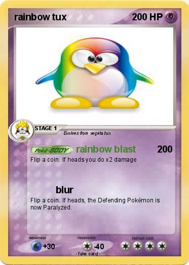 Pokemon rainbow tux