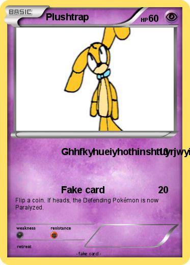 Pokemon Plushtrap