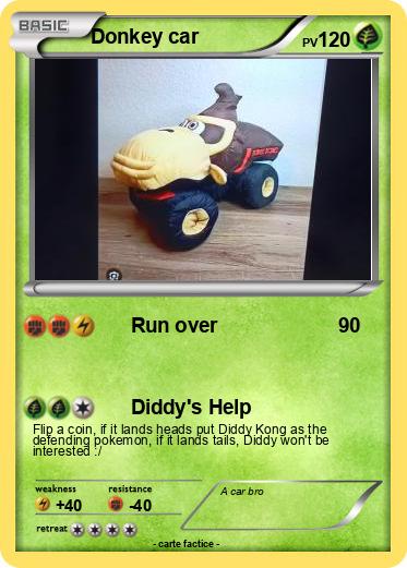 Pokemon Donkey car