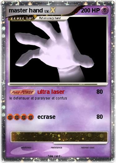 Pokemon master hand