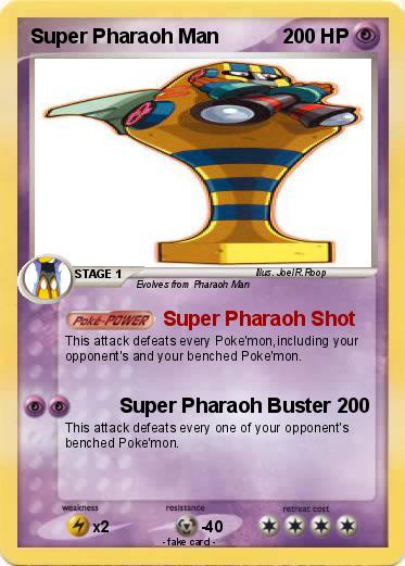 Pokemon Super Pharaoh Man
