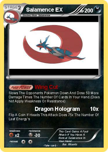 Pokemon Salamence EX
