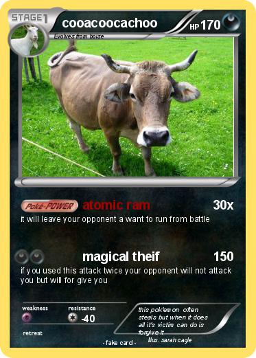 Pokemon cooacoocachoo