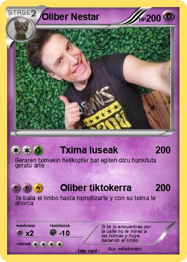 Pokemon Oliber Nestar