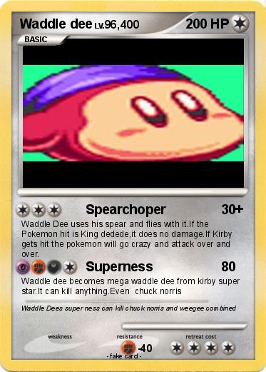 Pokemon Waddle dee