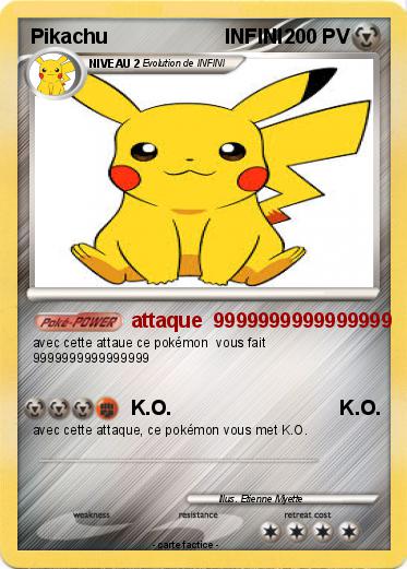 Pokemon Pikachu                     INFINI