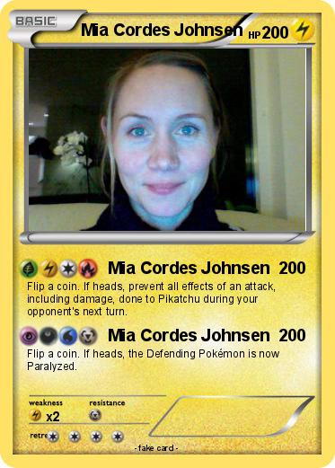 Pokemon Mia Cordes Johnsen