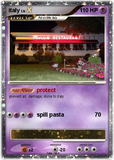Pokemon italy