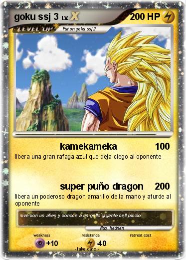 Pokemon goku ssj 3