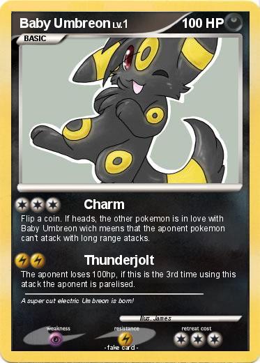Pokemon Baby Umbreon