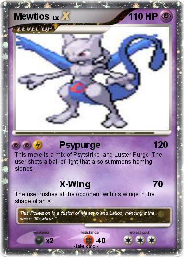 Pokemon Mewtios