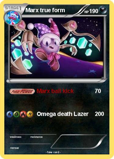 Pokemon Marx true form