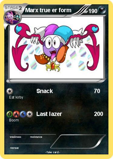 Pokemon Marx true er form
