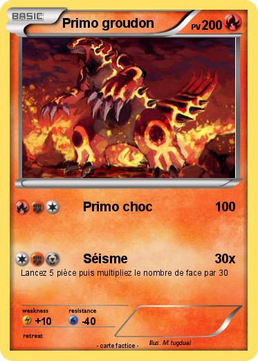 Pokemon Primo groudon