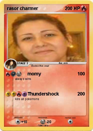 Pokemon rasor charmer