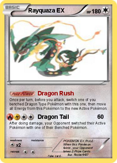 Pokemon Rayquaza EX